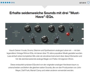 Universal Audio Pultec EQ Bundle - Picture 1 of 1