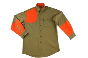 Boyt Harness Company Long Sleeve Hunting Shirt Men's Large NWOT Khaki & Orange - Picture 1 of 7