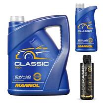 Produktbild - 6L MANNOL Motoröl CLASSIC 10W-40 Inkl. 250mL Additive Ceramo Ester 9829