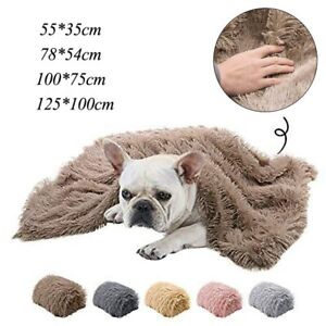 Soft Fleece Pet Blanket Long Plush Dog Bed Cat Sleeping Mats for Puppy Chihuahua