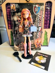 Monster High VIPERINE GORGON Frights, Camera, Action! completa great 2013 G1 - Foto 1 di 13
