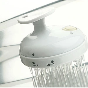 Spazzola Capelli Elettrica Capelli Shampoo Massaggiatore Pelle Antiforfora Impermeabile - Foto 1 di 8