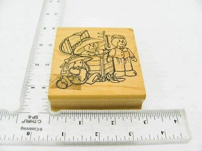 Oso de peluche juguetes sello de goma - juego de sellos A51 Foto 1 de 4