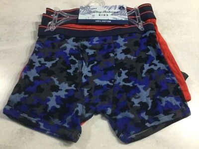 НОВЫЙ С ЯРЛЫКАМИ 3 УПАКОВКИ TOMMY BAHAMA МАЛЬЧИКОВ/ДЕТЕЙ ТРУСЫ-БОКСЕРЫ СИНИЙ КАМУФЛЯЖ КРАСНЫЙ СЕРЫЙ БОЛЬШОЙ 12-14 - Изображение 1 из 4