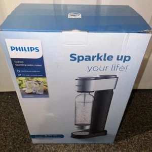 Philips GoZero Black 1L Soda Maker - NEW - Picture 1 of 4
