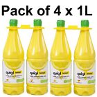 Quicklemon Lemon Juice Natural Non Concentrate or Water Dressing 100% Fresh 4x1L