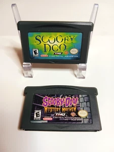 Scooby-Doo Mystery Mayhem & Scooby-Doo Game Boy Advance GBA Games Tested Works! - Picture 1 of 4