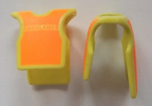 05300, Umhang, Überwurf, Ambulance, gelb, bedruckt - Picture 1 of 1