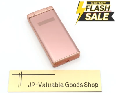 [B] Kyocera 701KC 702KC Digno Keitai 2 Pink Android Flip Unlocked SIM Free Japan - Image 1 of 4