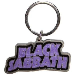 Llavero Black Sabbath Band Púrpura Logo NUEVO - Imagen 1 de 2