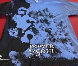 Neu ohne Etikett 2011 Jimi Hendrix 🎵AOP Power Of Soul 🎶Mega Print Tribute Tour T-Shirt XL - Bild 1 von 12