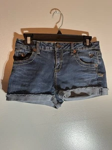 Justice Girls 16r Jean Shorts - Picture 1 of 4