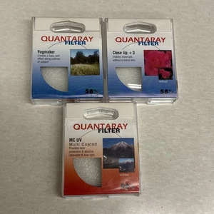 Quantaray Camera Lens Filter Fogmaker, Close Up +3, MC UV Multi Coated 58mm - Picture 1 of 3
