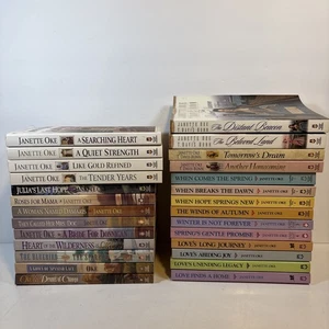 Konvolut 27 Janet Oke Taschenbücher - Frauen des Westens, Prärie Vermächtnis, Liebe - Bild 1 von 13