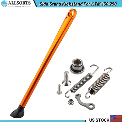 Side Stand Kickstand Orange For KTM 150 250 300 400 450 XC XCF XC-W XCF-W EXC-F - Image 1 of 4