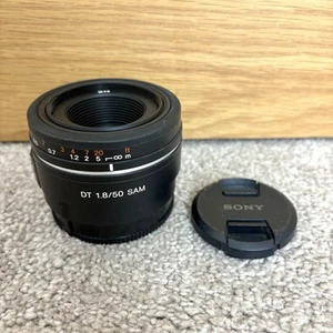 Sony 50mm Prime Lens F1.8 DT SAM For Sony A-Mount SAL50F18 - Picture 1 of 5