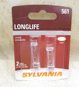 Sylvania 561 Long Life Mini Bulb 2 Pack Trunk or Cargo Area Light-Coupe - Picture 1 of 2
