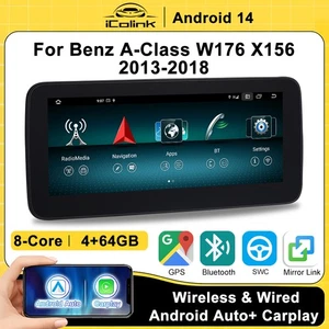 Pantalla Android CarPlay para Mercedes Benz GLA CLA A 180 C117 W176 10.25" - Imagen 1 de 12