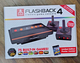 Atari Flashback 4 Classic Game Console 40th Anniversary Edition 75 Games