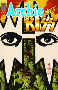 Cubierta de Spaceman variante Archie Meets KISS edición de cómic 630 - Imagen 1 de 1