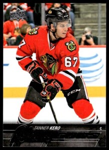 2015-16 Upper Deck Young Guns Tanner Kero Rookie Chicago Blackhawks #459 R85