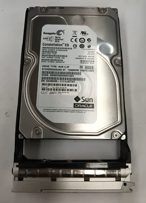 SUN ORACLE 2TB SAS 6Gb 7.2K 3.5" HDD 542-0274-01 ST32000444SS ST2000SSSUN2.0T - Image 1 of 4