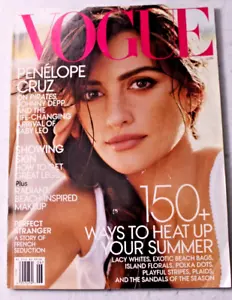 VOGUE MAGAZINE June 2011 Penelope Cruz Bruno Mars Joan Smalls fashion beauty ads - Picture 1 of 6