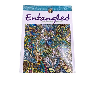  Adult Coloring Paperback Creative Haven Entangled Coloring Book - Picture 1 of 6