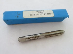 1 pcs PRESTO 5/16"-24 NF GH3 Plug 4 Flutes Hand Tap 60900 UK - Picture 1 of 1