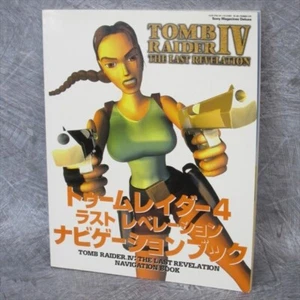 TOMB RAIDER IV 4 Last Revelation Navigation Book PlayStation 1 Guide 2000 SM65 - Picture 1 of 12