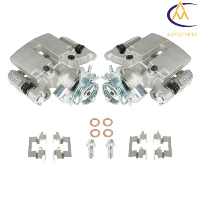 2 × Pinça de freio traseira para Chevy Malibu HHR Pontiac G5 G6 Saturn Aura com suporte - Imagem 1 de 4