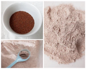 Sri Lankan Kurakkan Flour Pure Organic Quality Ragi 200g Finger Millet Powder - Picture 1 of 6