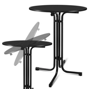 Stehtisch Tisch Partytisch Bistrotisch Gastronomie 2in1 Gartentisch 110cm - Bild 1 von 8