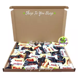 45 TOBLERONE MINI CHOCOLATE BARS MILK WHITE DARK GIFT BOX Nougat Honey Almond 🍫 - Picture 1 of 11