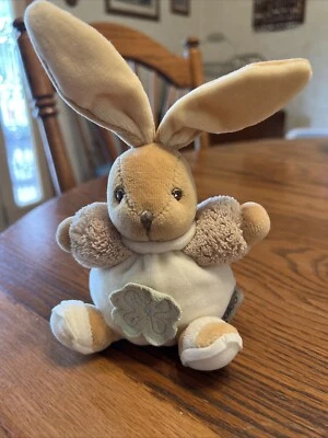 Kaloo Chubby Cream Tan Color Bunny Plush Lovey Security Stuffed Animal - Image 1 of 4