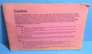 76 1976 Volkswagen Rabbit owners manual - Picture 1 of 3
