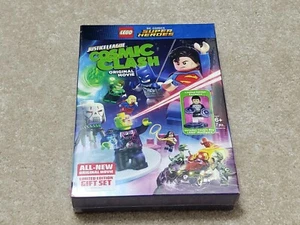 LEGO DC Super Heroes Justice League Cosmic Clash DVD with Cosmic Boy Minifigure - Picture 1 of 4