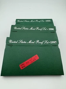 1995-1997 US Mint Proof Sets in OGP with COA Deep Cameo, exceptionally struck - Picture 1 of 1