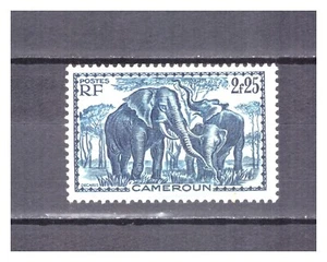 CAMEROUN . N ° 186 . 2 F 25 BLEU NEUF * . SUPERBE . - Picture 1 of 2