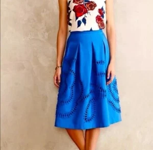 Anthropologie Sachin & Babi Bloomstitch Skirt NWT! Size 8 - Picture 1 of 2