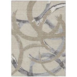 Addison Rugs Chantille ACN1022 Brown 8' x 10' Indoor Outdoor Area Rug, Easy - Picture 1 of 8