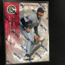 Alex Rodriguez 1997 Pinnacle Totally Certified Platinum Red #2373/3999 M14