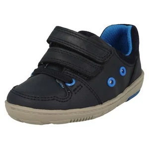 Boys Clarks Casual Shoes With Lights Tolby Boo - Picture 1 of 10