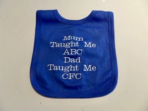 BABERO PERSONALIZADO - CHELSEA FC BABERO DIVERTIDO - REGALO - BORDADO ENVÍO RÁPIDO - - Imagen 1 de 1