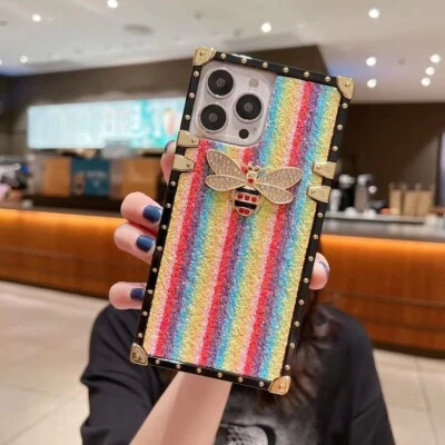 Rainbow Bee Luxury Phone Case For Huawei Mate 50 Pro Nova 10 P50 Y7A Honor 80 70 - Image 1 of 4