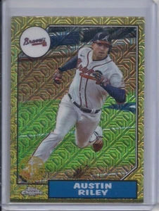 2022 Topps Silver Pack Refractor Austin Riley - Picture 1 of 1