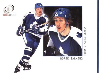 Borje Salming #33 2001-02 Fleer Legacy Toronto Maple Leafs - Image 1 of 2