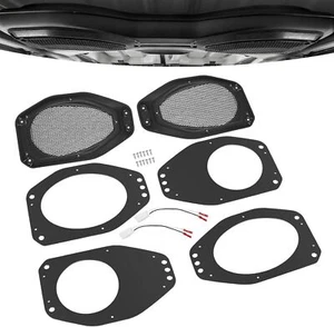 6.5" Speaker Pod Adapters for Jeep Wrangler JL & Gladiator JT for Rear Speakers - Picture 1 of 7