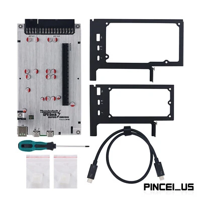 TH3P4G3 Thunderbolt-compatible GPU Dock Laptop to External Graphic Card New gkub - Image 1 of 4
