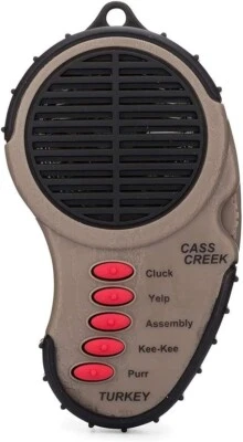 Cass Creek Ergo Electronic Call Attracts Turkeys Brow Camo 969 5 Sounds Hunting - Image 1 of 4